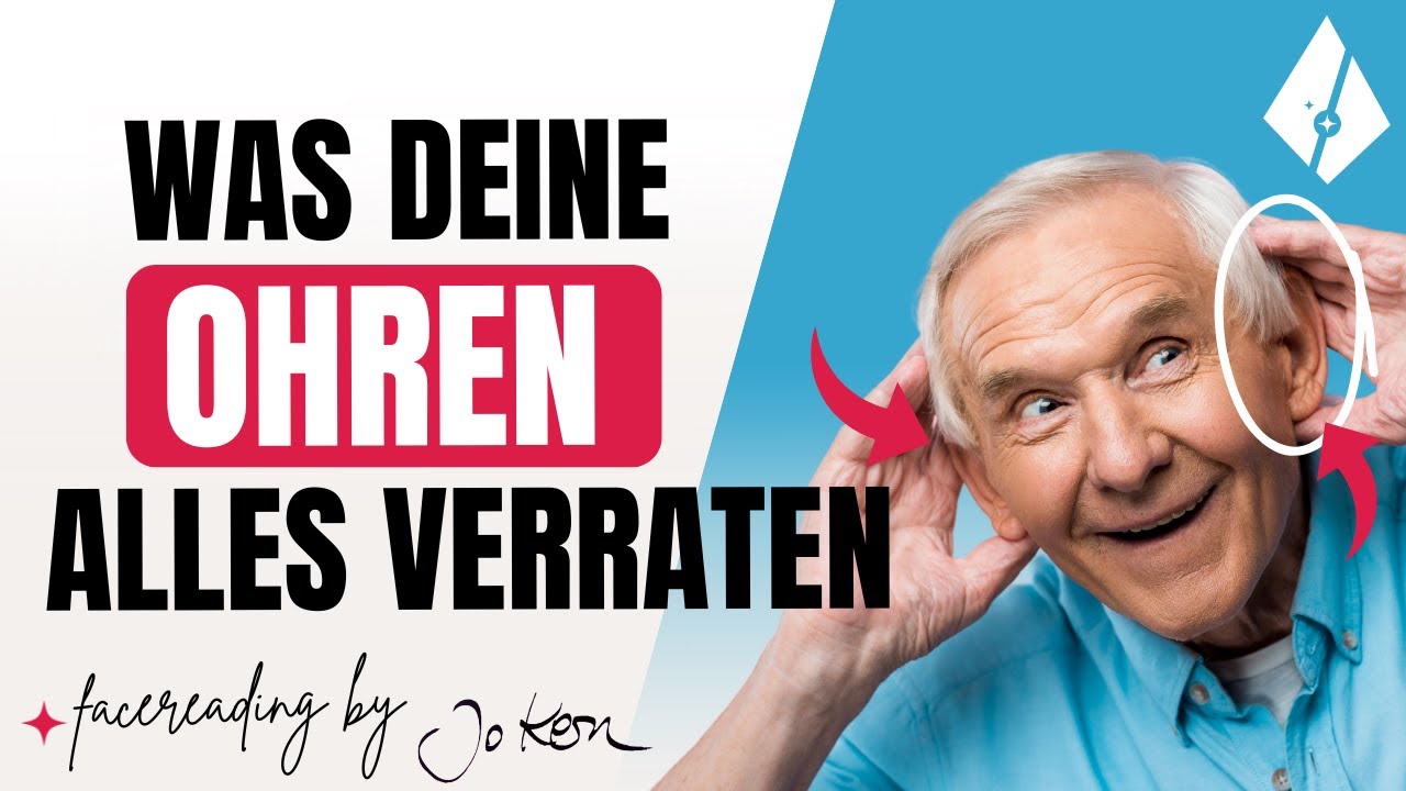 Schau, was deine Ohren über dich aussagen! Facereading