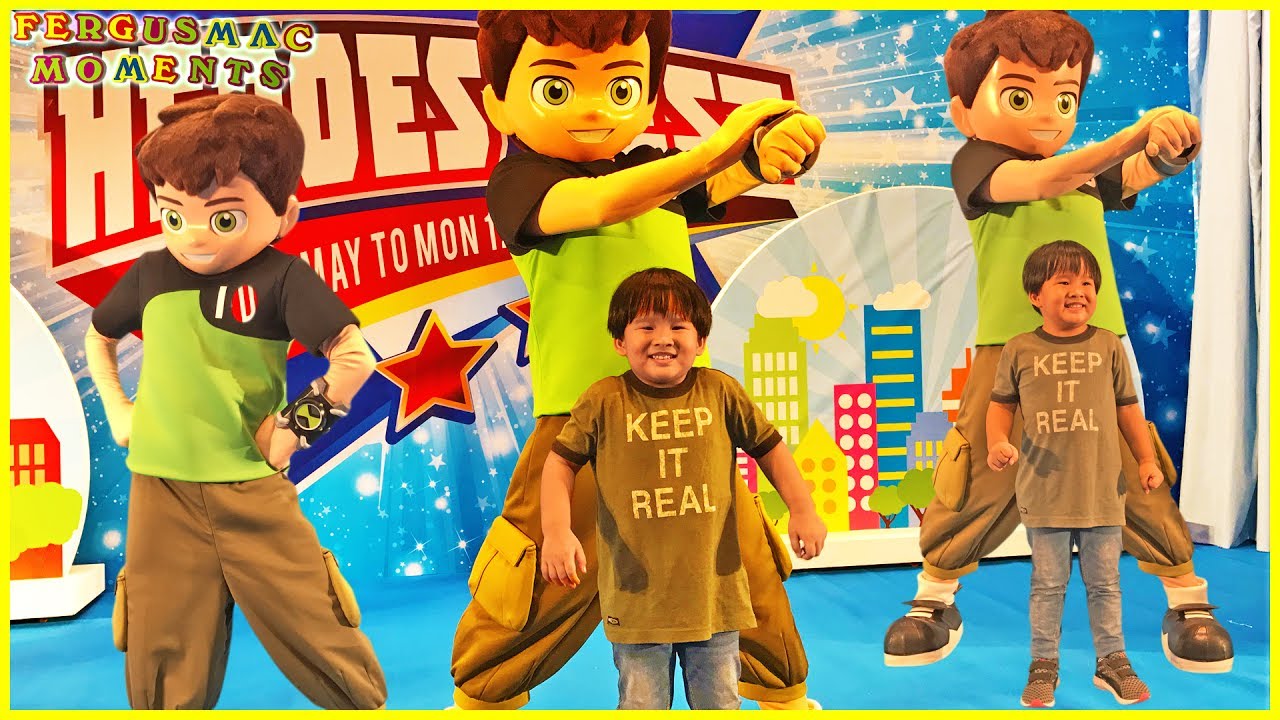 Ben 10 Meet and Greet Live Show at Heroes Fest