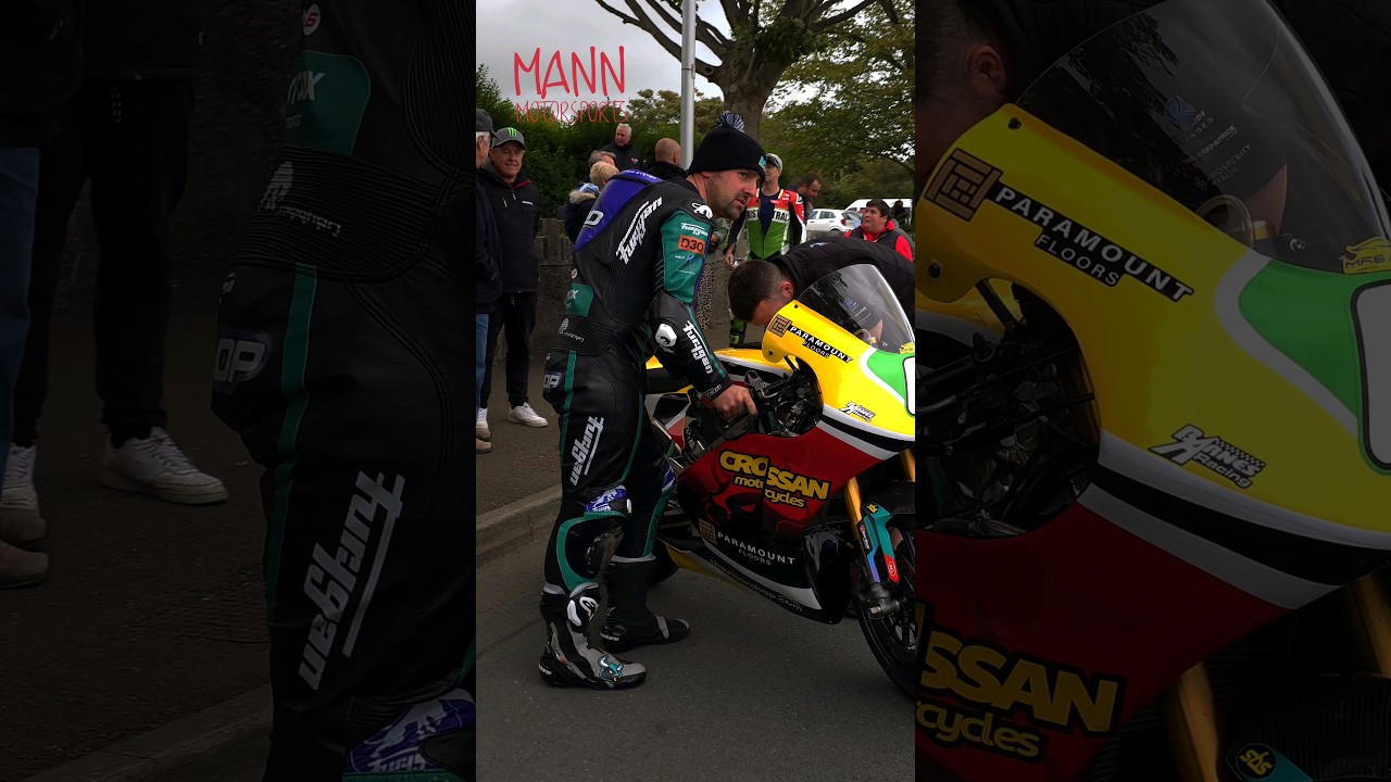Michael Dunlop Jokes with Mechanic: &lsquo;I Told You!&rsquo; 🇮🇲 Manx GP 2024