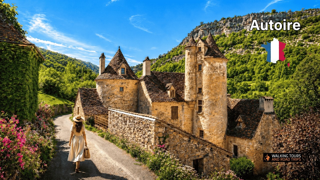 Autoire: The Village That Stopped Time | France 4K Walking Tour