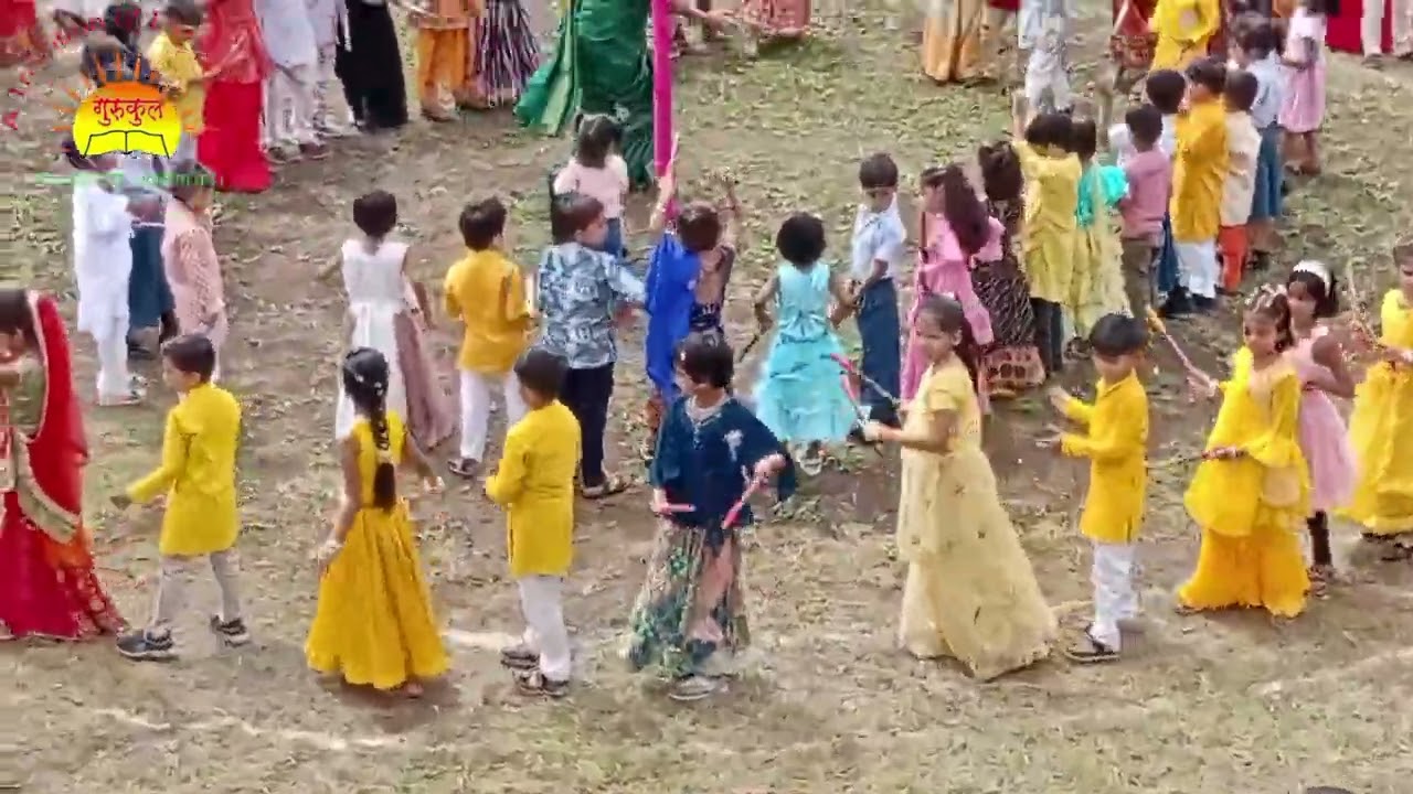 आज गुरुकुल स्कूल में *गुरुकुल ना गरबा* महोत्सव बड़े उत्साह और आनंद के साथ मनाया गया। 💃🕺