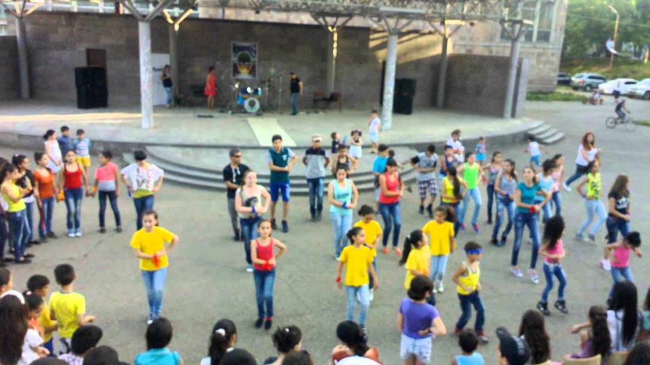Fleshmob in Yeghegnadzor