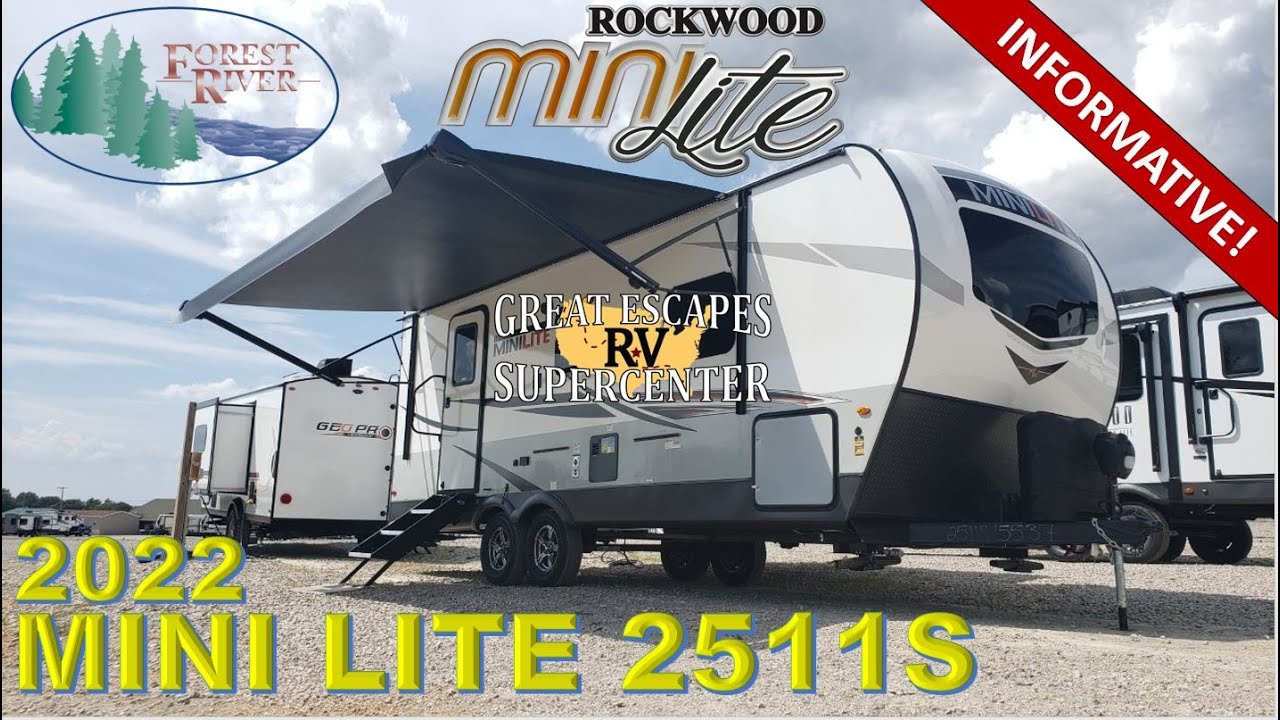 OPENING THE NEW 2022 FOREST RIVER ROCKWOOD MINI LITE 2511S