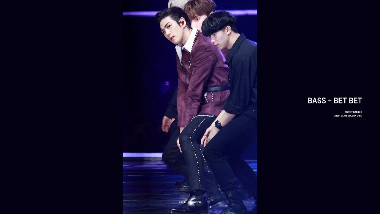 200105 | 뉴이스트 백호 강동호 직캠 'Bass + BET BET' (NU'EST BAEKHO Fancam)