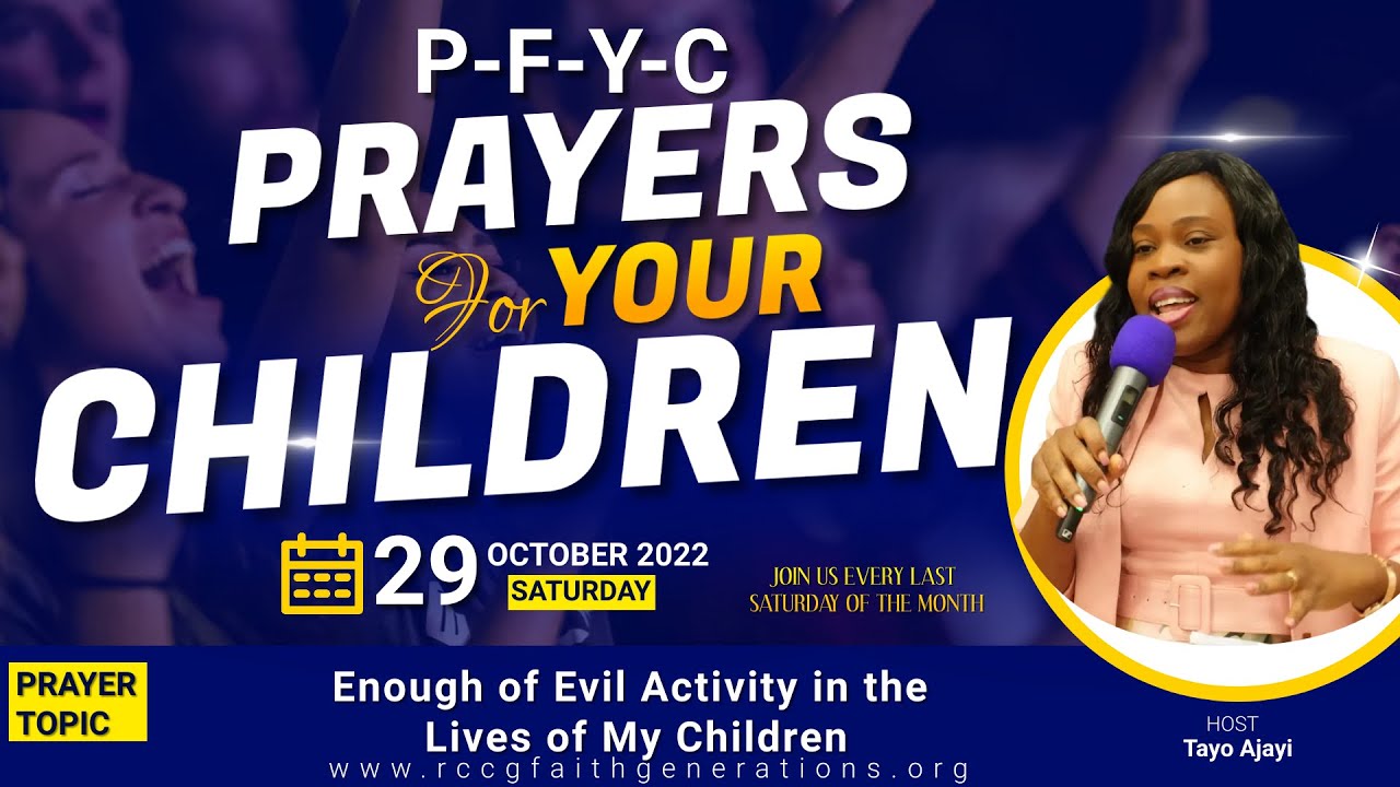 Prayer for Your Children // This prayers will bless your children // Pastor Tayo