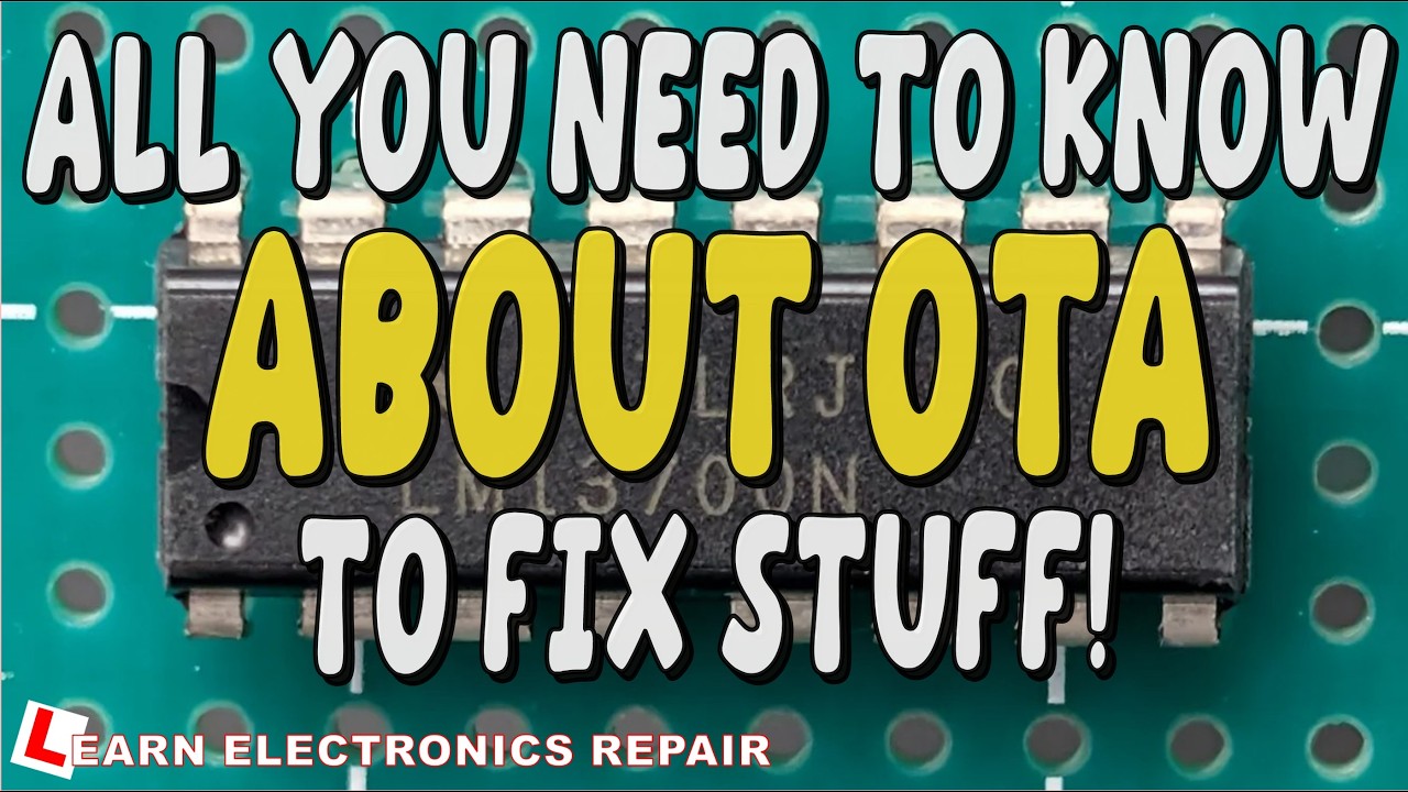 All You Need To Know About OTA To Fix Stuff! Operational Transconductance Amplifier CA3080 LM13700