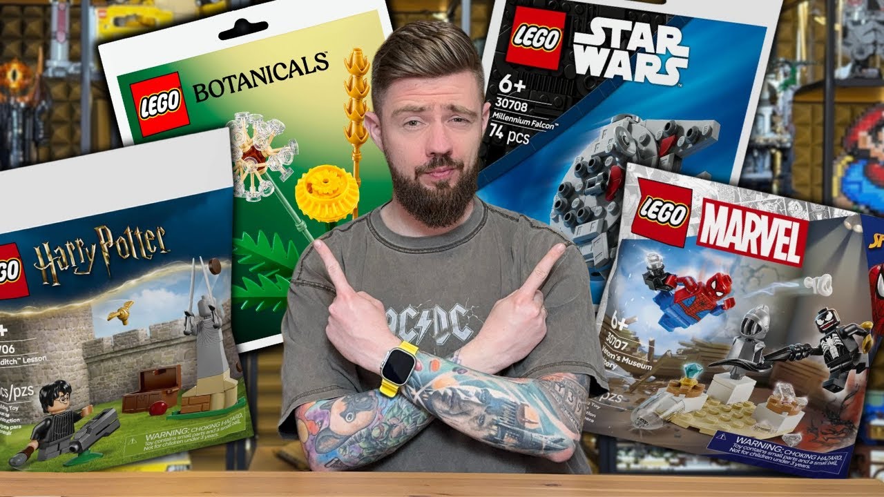 🤩 OTWIERAM NAJNOWSZE POLYBAGI LEGO 🤩