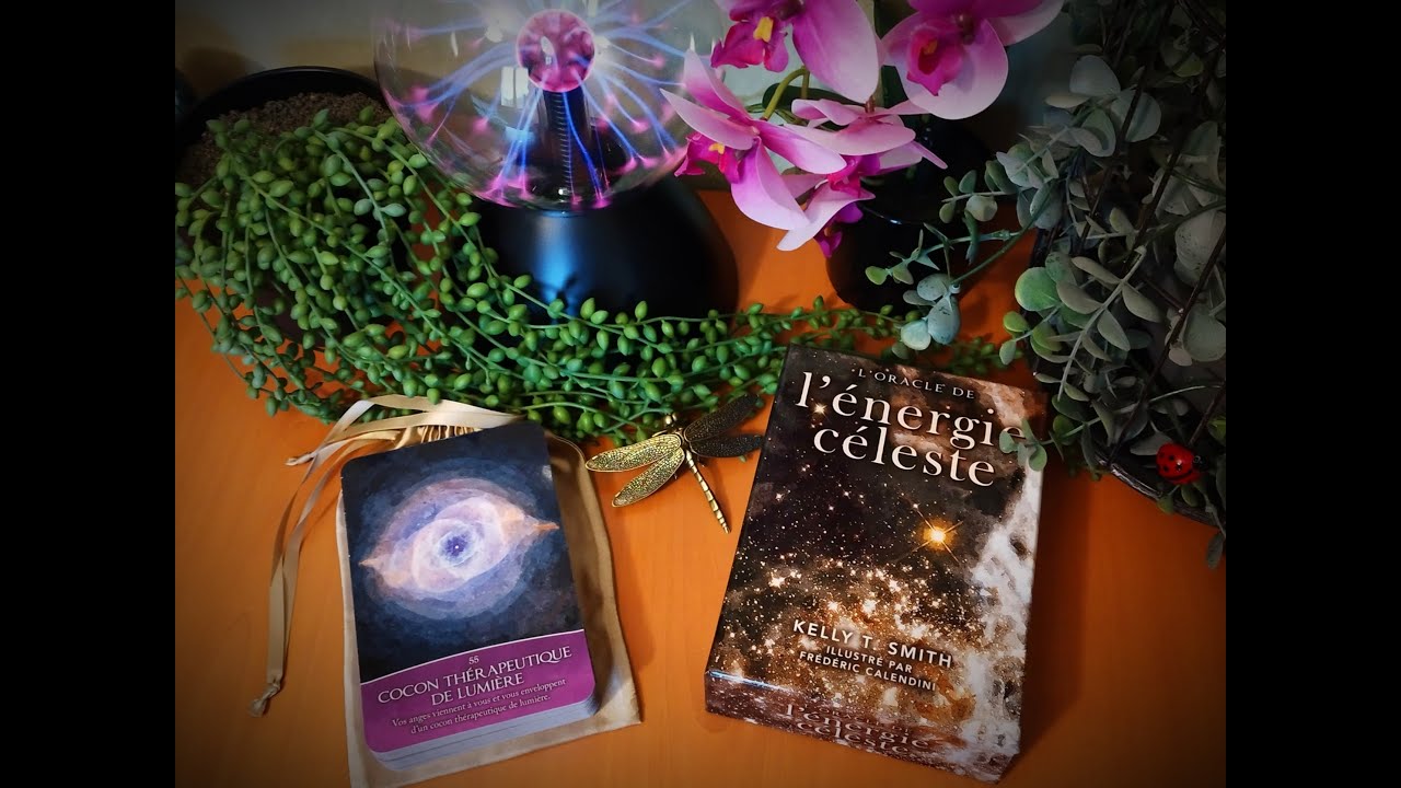 ✨🌈💫L'Oracle de l’Énergie Céleste de @intuitivelifecoach1, illustré par Frédéric Calendini