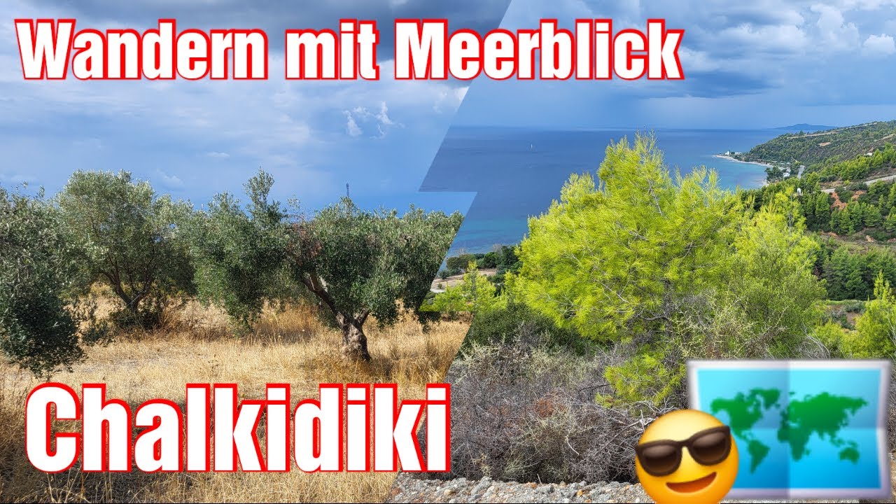 Chalkidiki Halbinsel Kassandra - Wandern in Griechenland von Pefkochori gen Loutra #wanderlust #trip