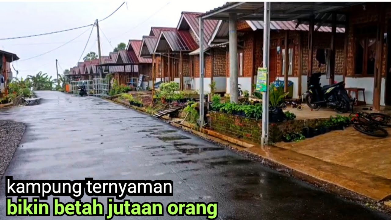 Kampung ternyaman di dunia, bikin betah jutaan orang,kampung sunda