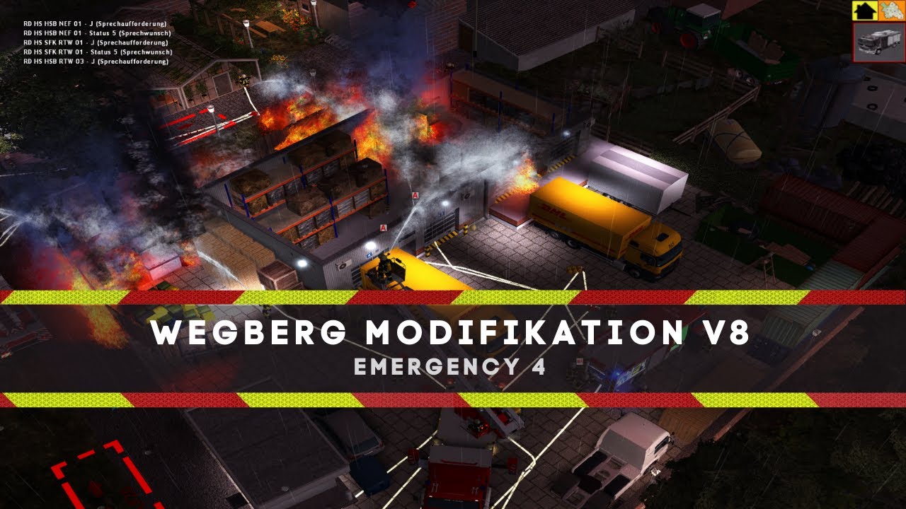 Lagerhallenbrand nach Blitzeinschlag | Wegberg V8 | Emergency 4