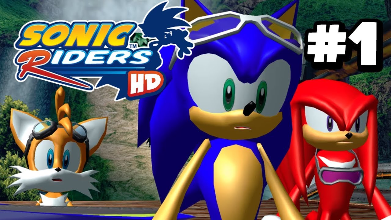Jugamos a Sonic Tablas | SONIC RIDERS (HD) Héroes Parte 1