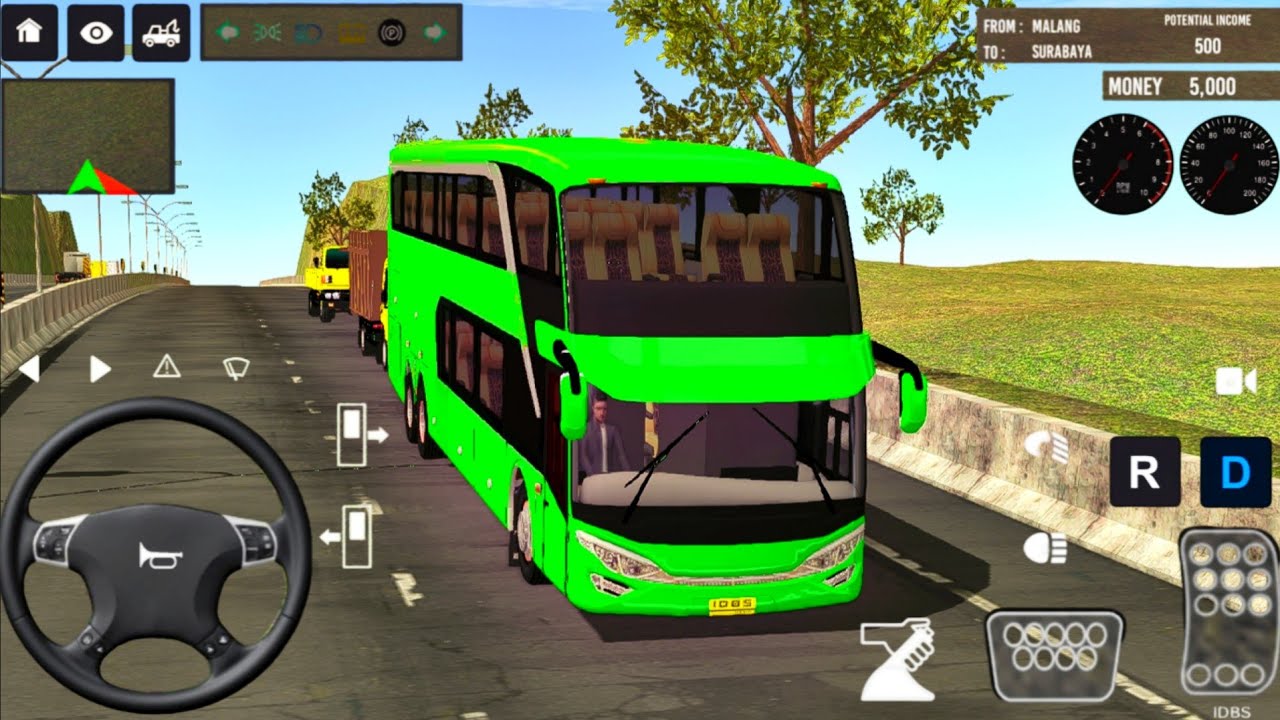 Real Bus Games 2026 | Public Transport Bus Offroad Driving Video Game | Android GamePlay