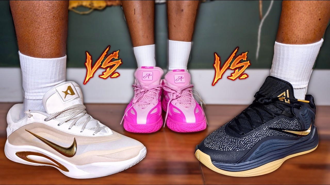 Nike A'One против Nike Freak 7 против Reebok Angel Reese 1: потрясающее противостояние!