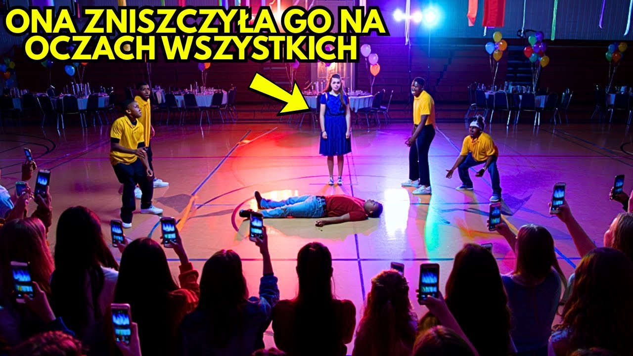 ŁOBUZY POPCHNĘŁY JĄ NA BALU, ALE JEJ RZUT BIODREM ZASKOCZYŁ WSZYSTKICH
