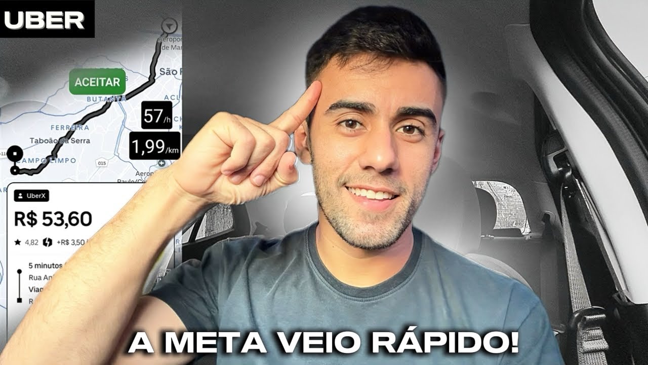 🟡 ESTRAT&Eacute;GIAS EFICAZES PARA BATER META NA UBER E AUMENTAR MEU LUCRO