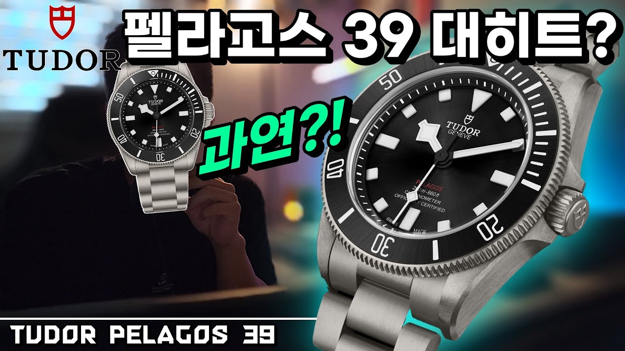 튜더 펠라고스 39 갓띵작 맞아?  (B급감성 아가리뷰_OWC오버더워치)