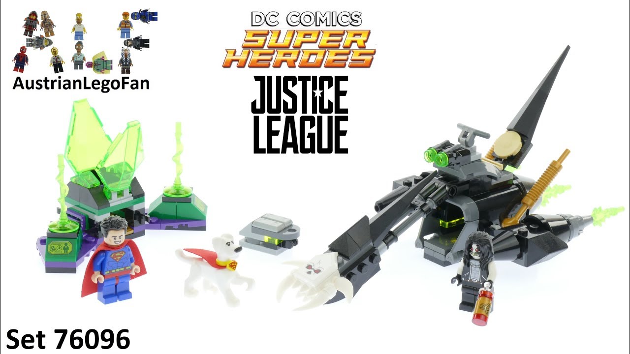 Lego Super Heroes 76096 Superman & Krypto Team Up - Lego Speed Build Review