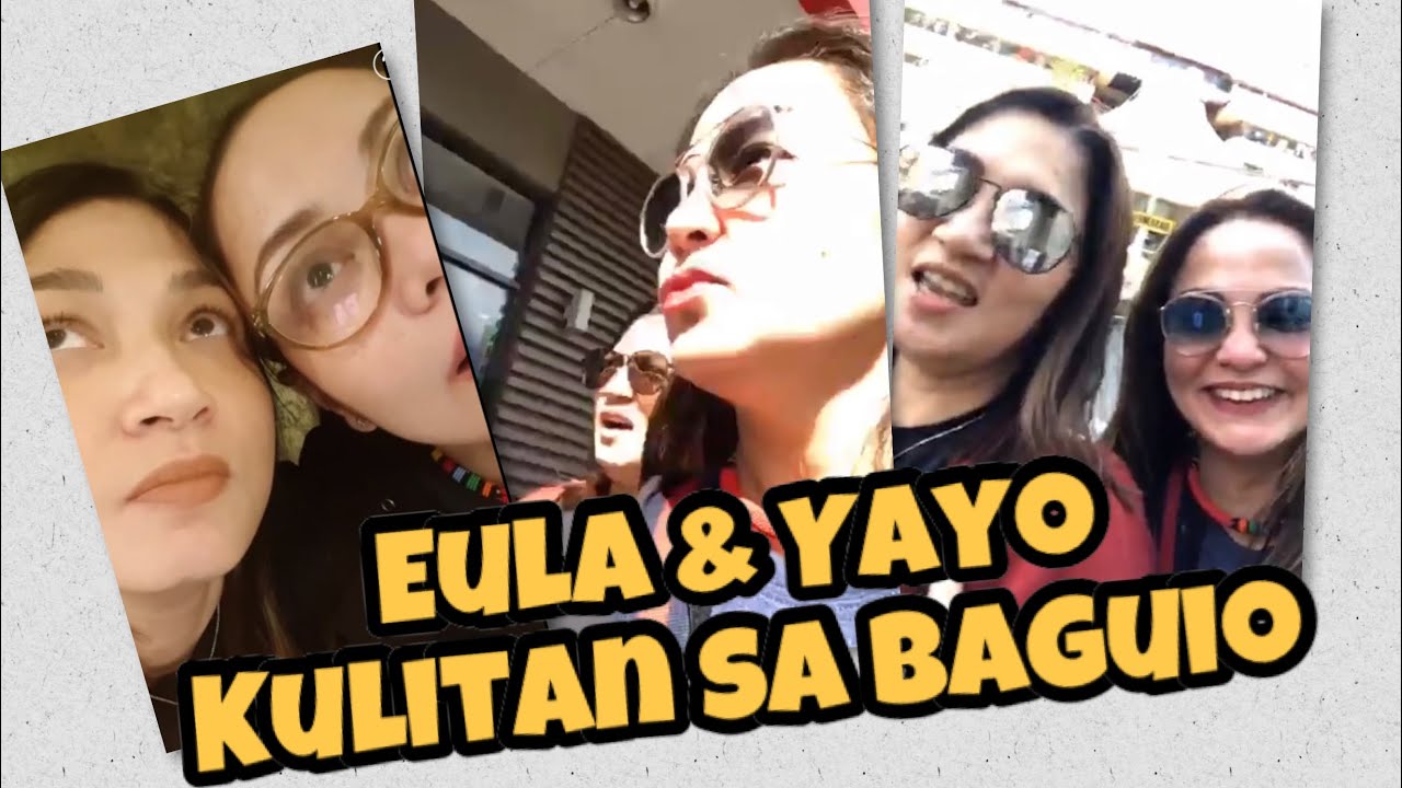 Eula Valdes and Yayo Aguila Bonding in Baguio