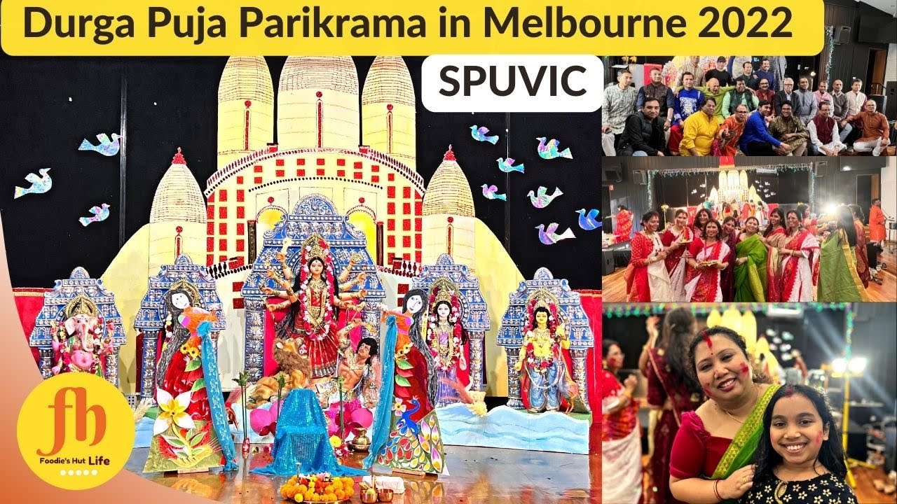 এ বছরের মতো ইতি! The Last vlog of Durga Puja in Melbourne 2022 Series| @SPUVIC | Foodie's Hut Life