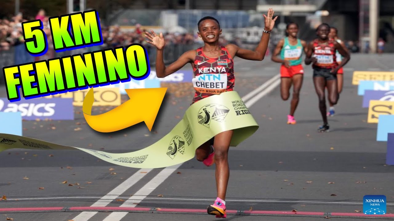 MUNDIAL DE CORRIDA DE RUA 5K FEMININO (Women's 5km Road Running Championships Riga 2023 ) FULL HD