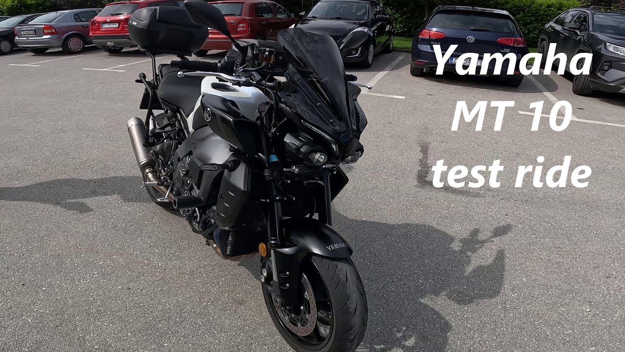 Yamaha MT 10 test ride