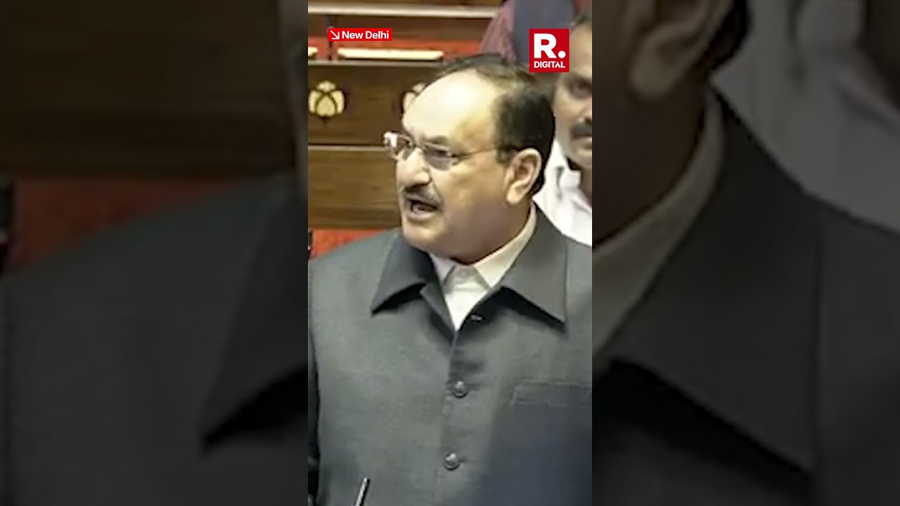 Parliament Session: BJP's JP Nadda Lectures Congress As Opposition Walks Out Of Rajya Sabha