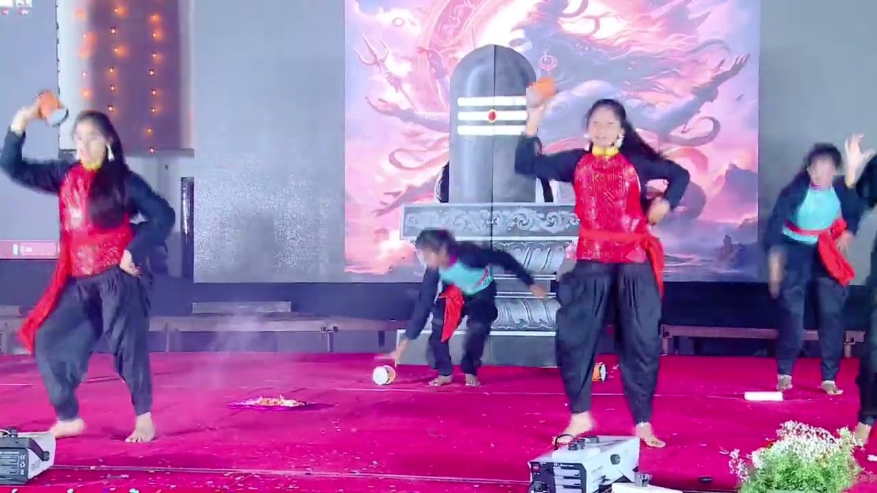 SRI VIVEKANANDA E M HIGH SCHOOL KUPPAM 31ST ANNUAL DAY CELEBRATIONS DEVOTIONAL SHIVA SONG
