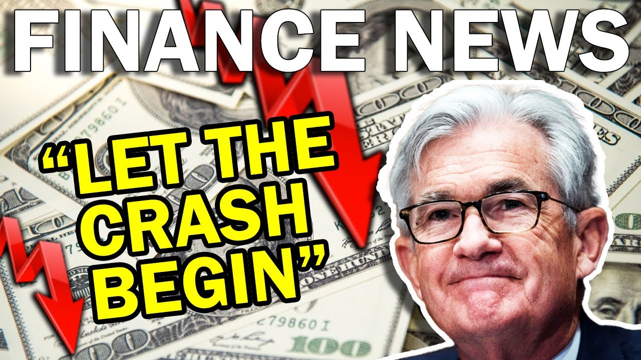 Finance News - Stock Market Crash 2022, Crypto Dump, Heading for a Recession?