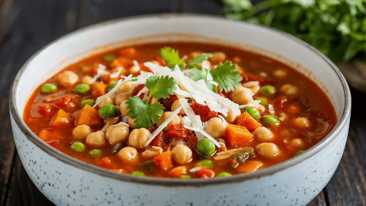 Diese Kichererbsensuppe ist ein starker Fettverbrenner! Das Bauchfett schmilzt einfach weg!