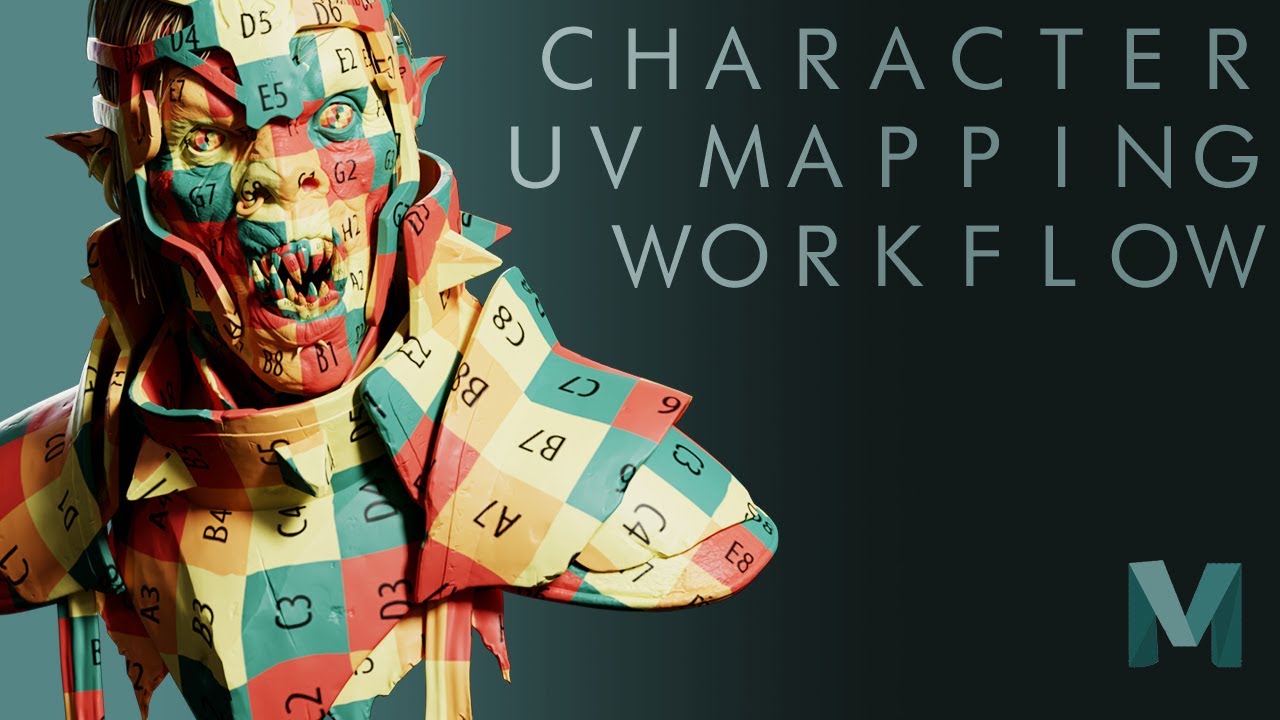 MASTER UV Mapping in MAYA for AAA games