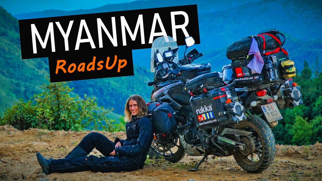 MYANMAR motorcycle trip - travel documentary