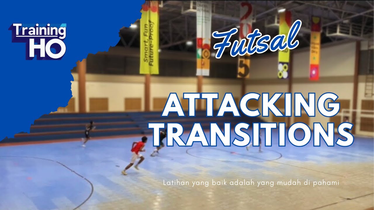 FUTSAL SISTEM - LATIHAN MENYERANG TRANSISI DAN BERTAHAN DALAM SATU MOMEN #futbol #training 