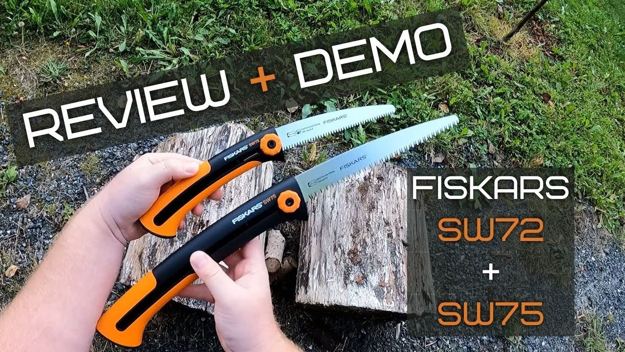 Review and Demo of Fiskars SW72 and Fiskars SW75