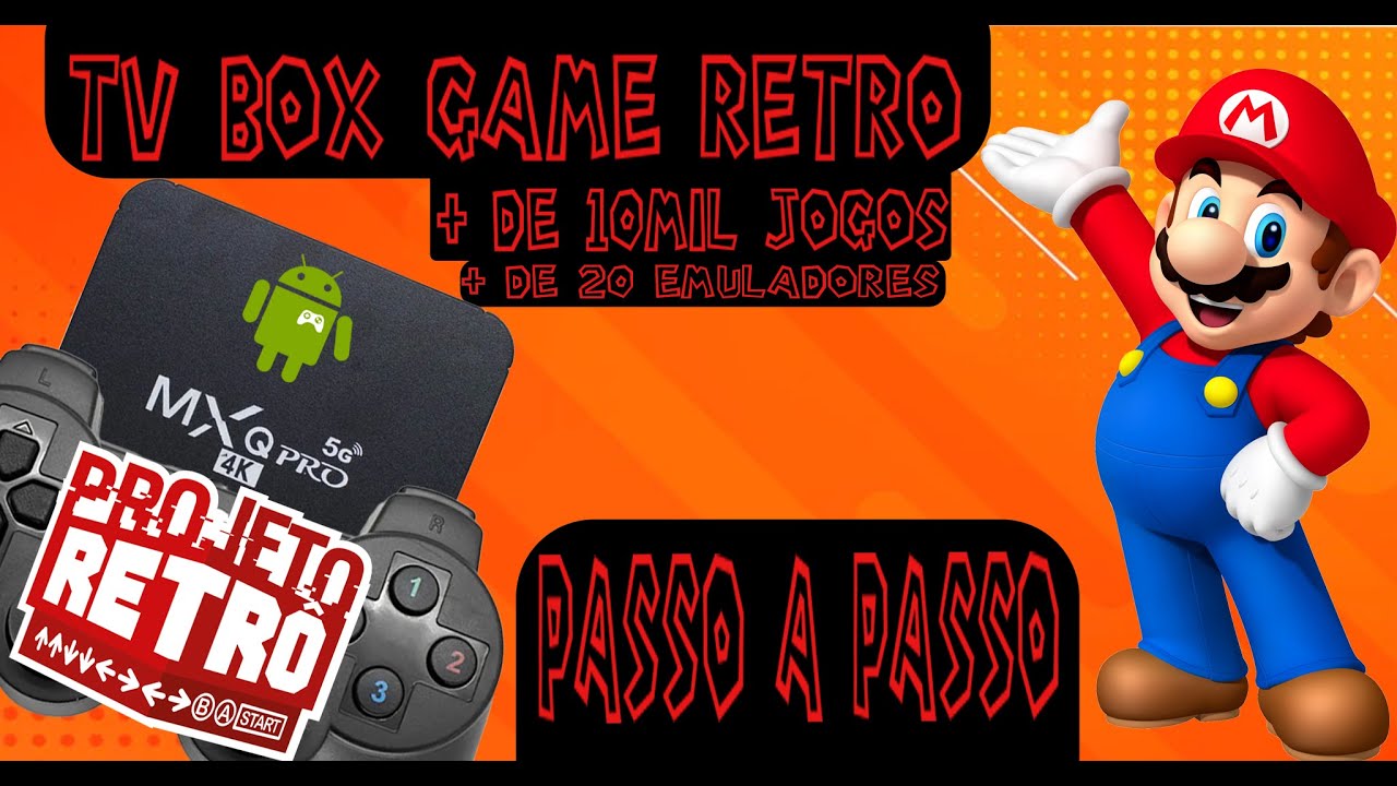 Instalando Games Retro na sua TvBox? Passo a Passo + de 10mil Jogos e 20 Emuladores