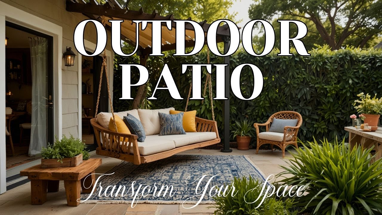 TOP 50 Gorgeous Outdoor Patio Decorating Ideas | Transform Your Outdoor Space