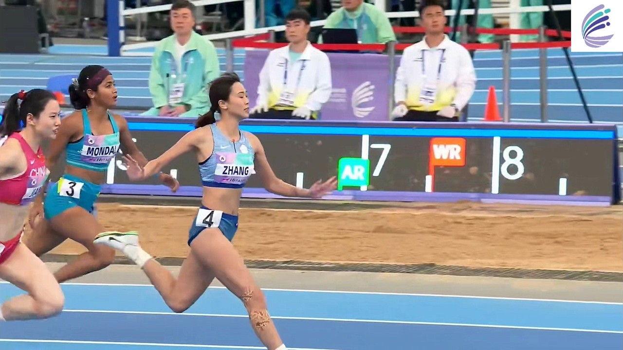 2026亚洲室内田径锦标赛 -女子60米栏预赛第2组┊张博雅打破台湾纪录、姜李韵喆┊Asian Indoor Athletics Championships-Women60mHurdles Heat2