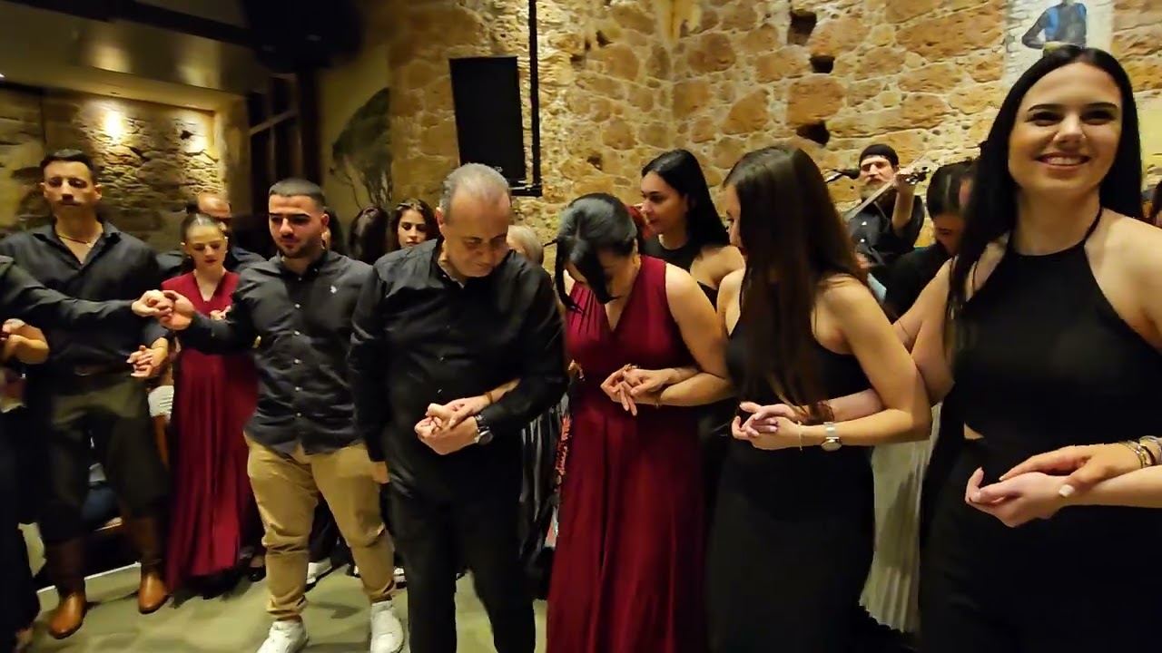 Λεμονιά - μερακλίνα Αντώνης Μαρτσάκης Ομαλός χορός της Ένωσης Κρητών Ελευσίνας 6/4/2024