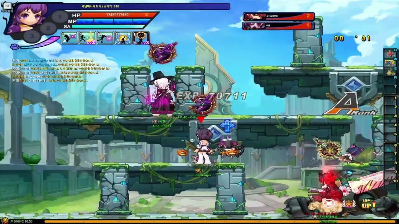 【Grand Chase Classic】Rune Farming in the Challenger Guild