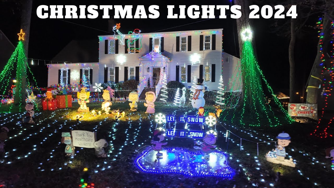 Christmas Lights Around Richmond, Virginia - December 2024