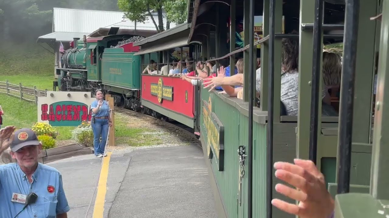 Tweetsie Railroad 2024 Heritage Weekend - Train Ride with #190