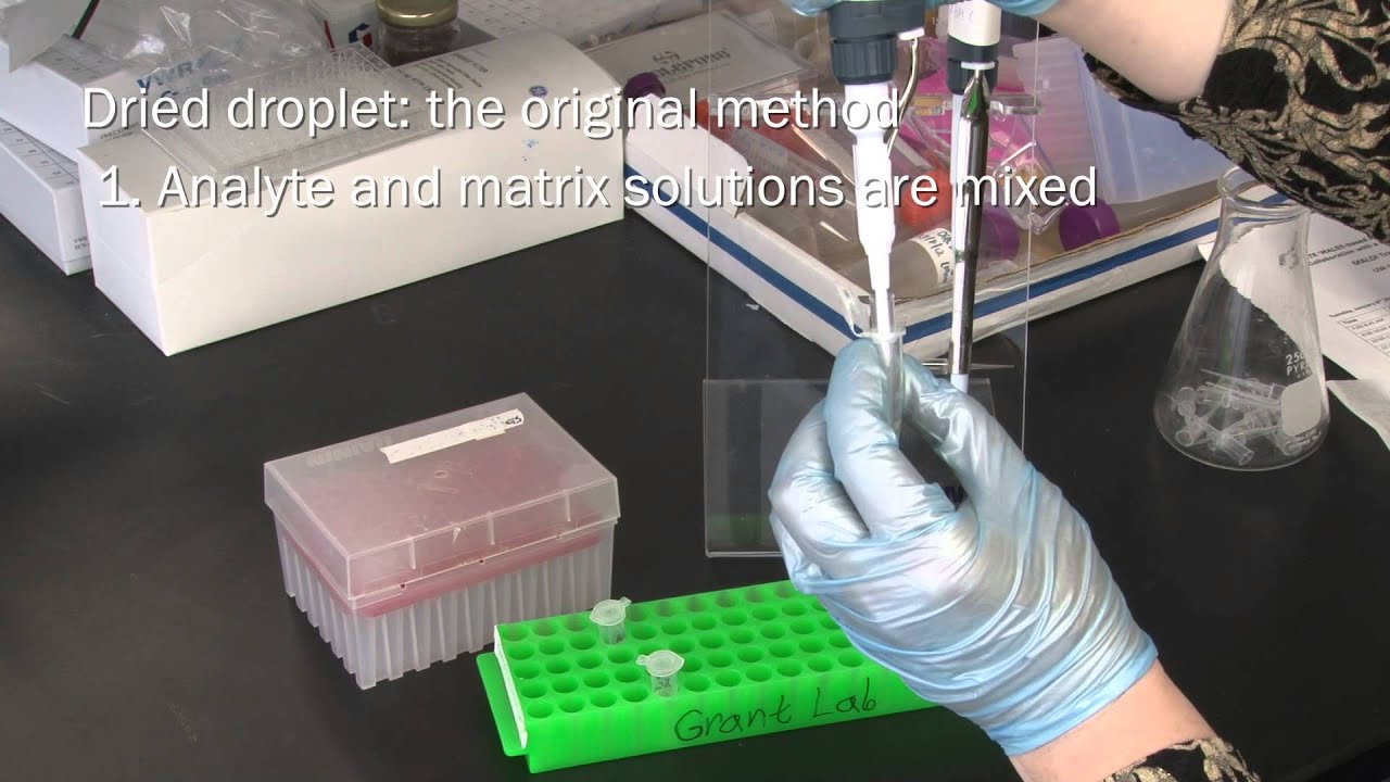 Sample Preparation for MALDI-TOF Mass Spectrometry