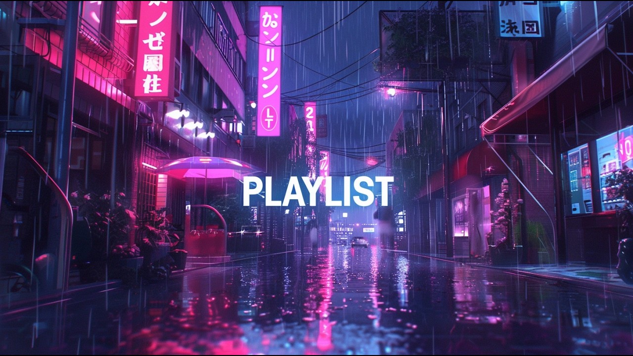 Seoul Night Drive 🌙 Korean City Pop Mix | Neon Diary