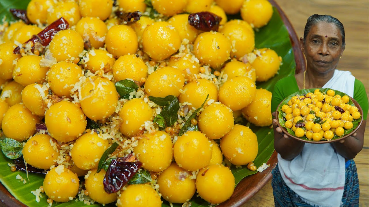 Tasty Kerala Breakfast - Carrot Mani Kozhukattai