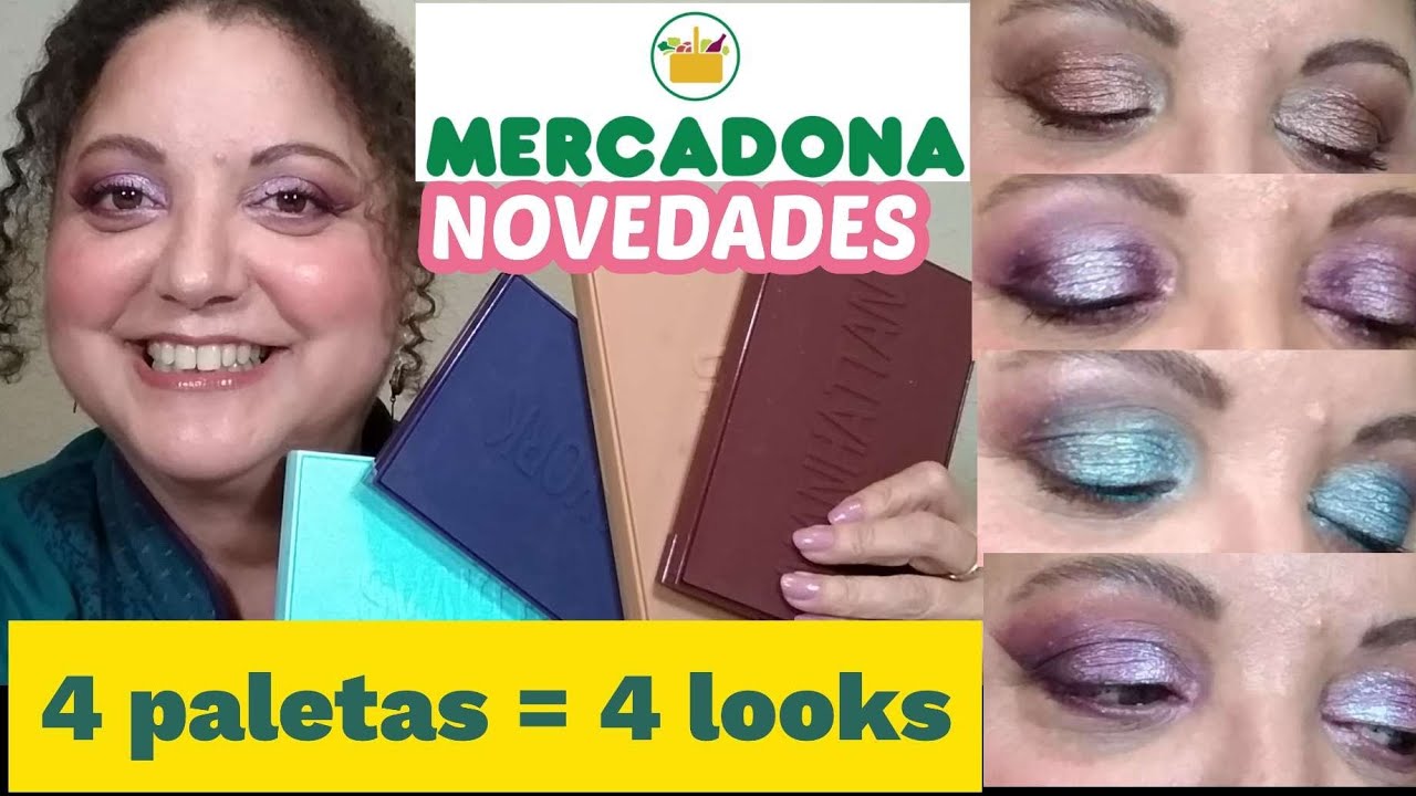NOVEDADES MERCADONA, 4 LOOKS PARA 4 PALETAS; 