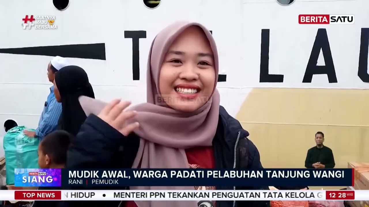 Mudik Lebih Awal! Warga Padati Pelabuhan Tanjung Wangi Banyuwangi #beritasatu