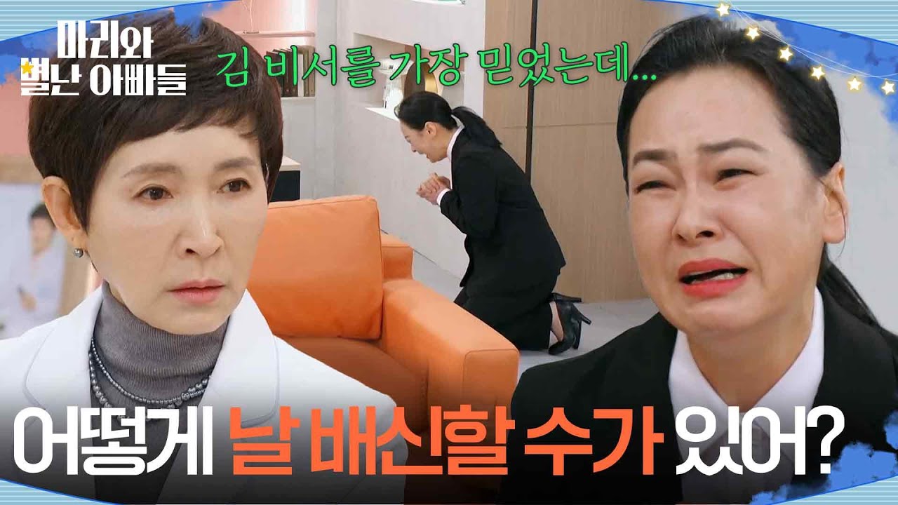 ＂왜 그랬어?＂ 자신을 배신한 것을 알게 된 정애리 [마리와 별난 아빠들] | KBS 260212 방송