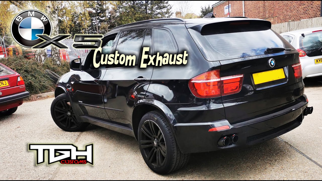 BMW X5 | BMW X5 Exhaust Sound | BMW X5 Custom Exhaust straight pipe | Straight Piping My BMW X5
