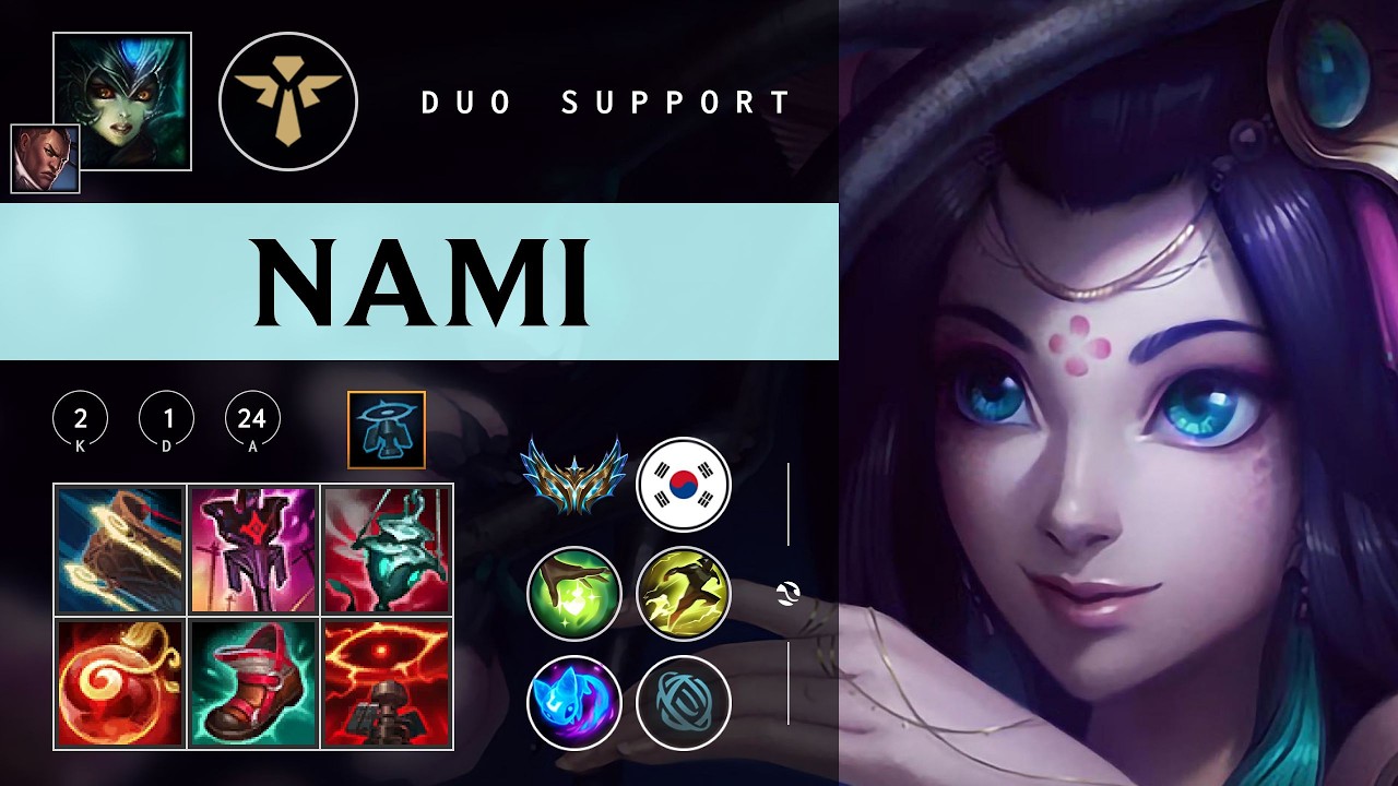 Nami Support vs Pyke - KR Challenger Patch 26.04