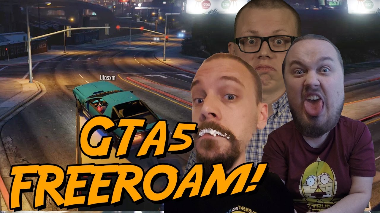 GTA 5 Online Freeroam med Ufosxm, SoftisFFS & figgehn